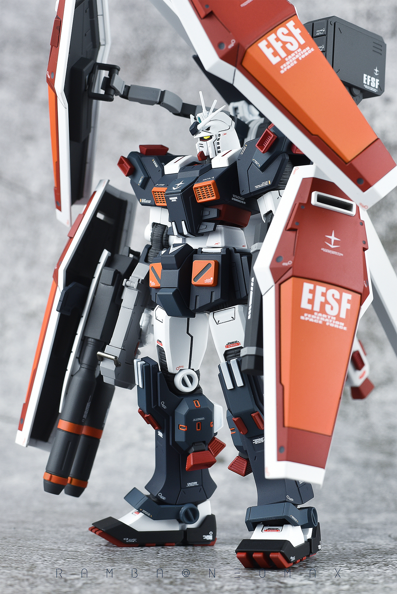 高达模型作品【hg fa-78全装备高达】