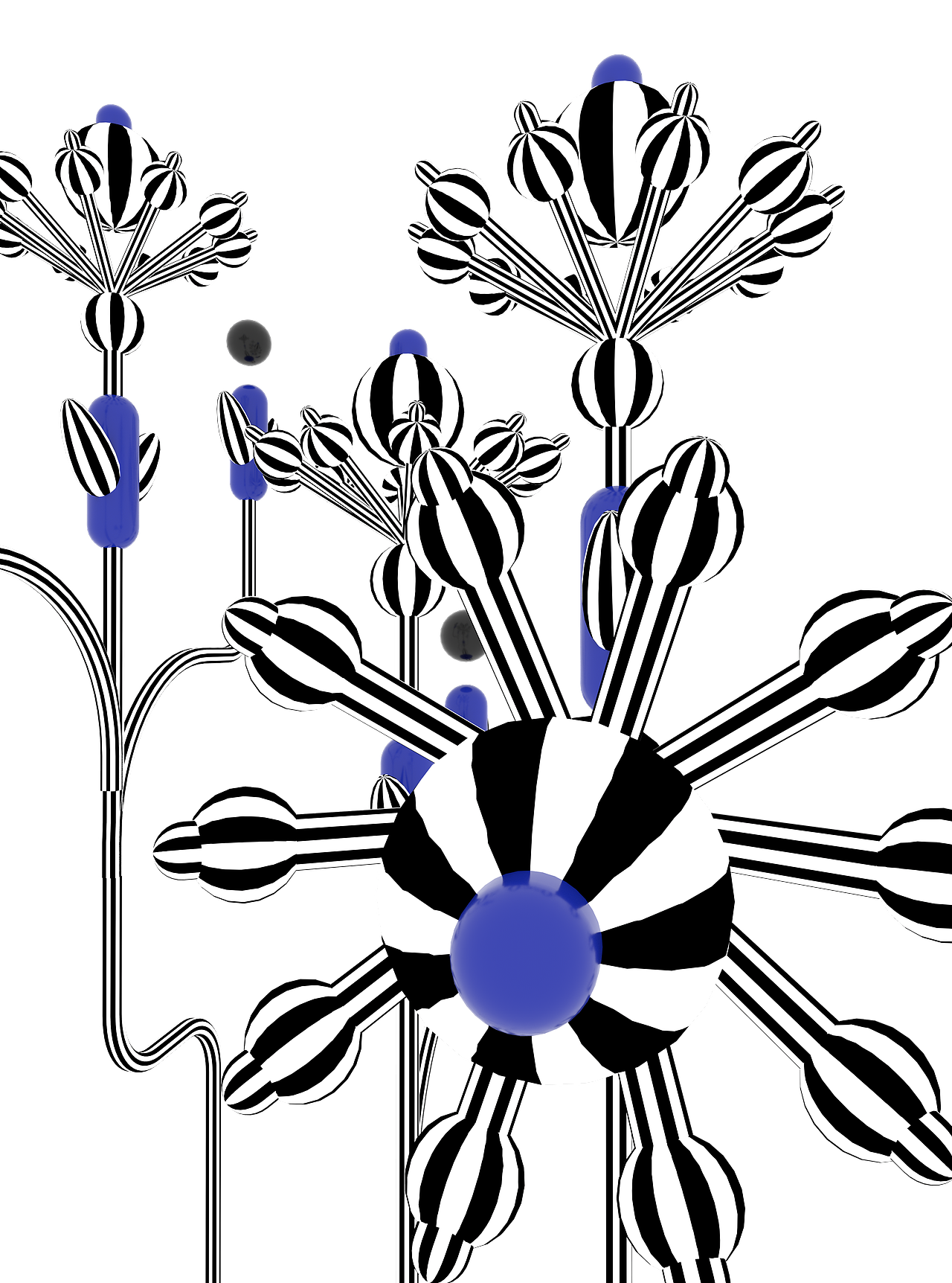 元植物构想(黑白,第二稿)