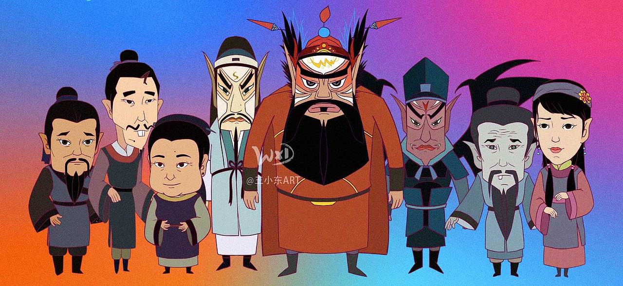 个人原创动画项目角色设计与场景美术（图ZMzU4NTU2MDQ0） - 动画片 - 站酷设计师王小东ART原创素材 - 站酷ZCOOL