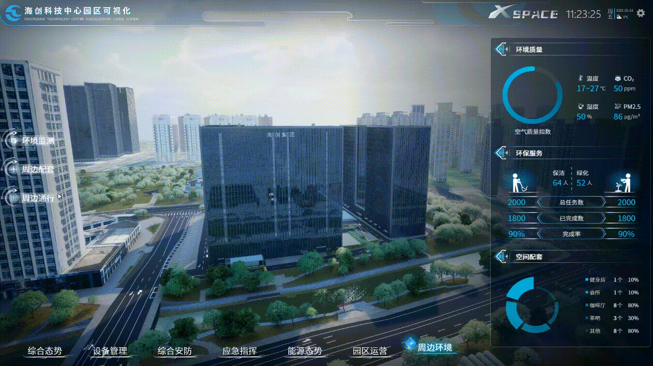 巡天科技 | 海创科技中心智慧园区可视化（图ZMzMzNzQ5MjMy） - 其他UI - 站酷设计师杭州巡天科技原创素材 - 站酷ZCOOL