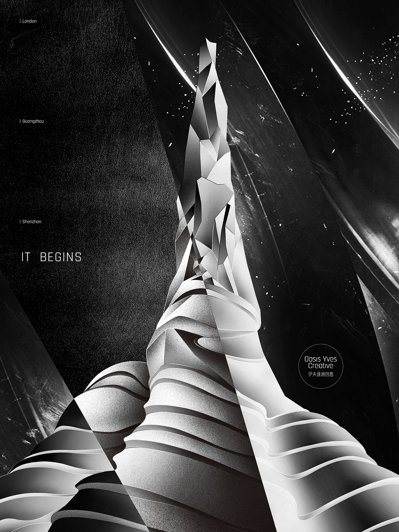 伊夫绿洲创意团队标志形象