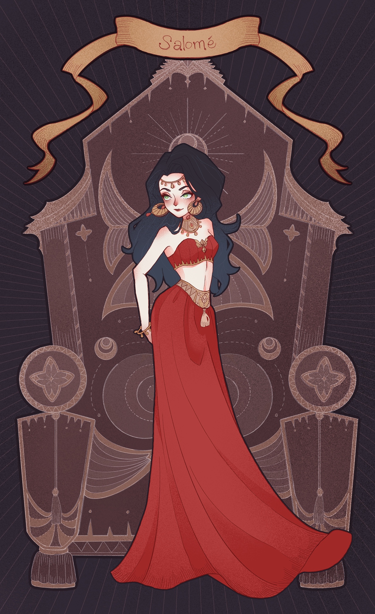 莎乐美（图ZMzQ3MDY4OTY0） - 创作习作 - 站酷设计师霹雳水母原创素材 - 站酷ZCOOL