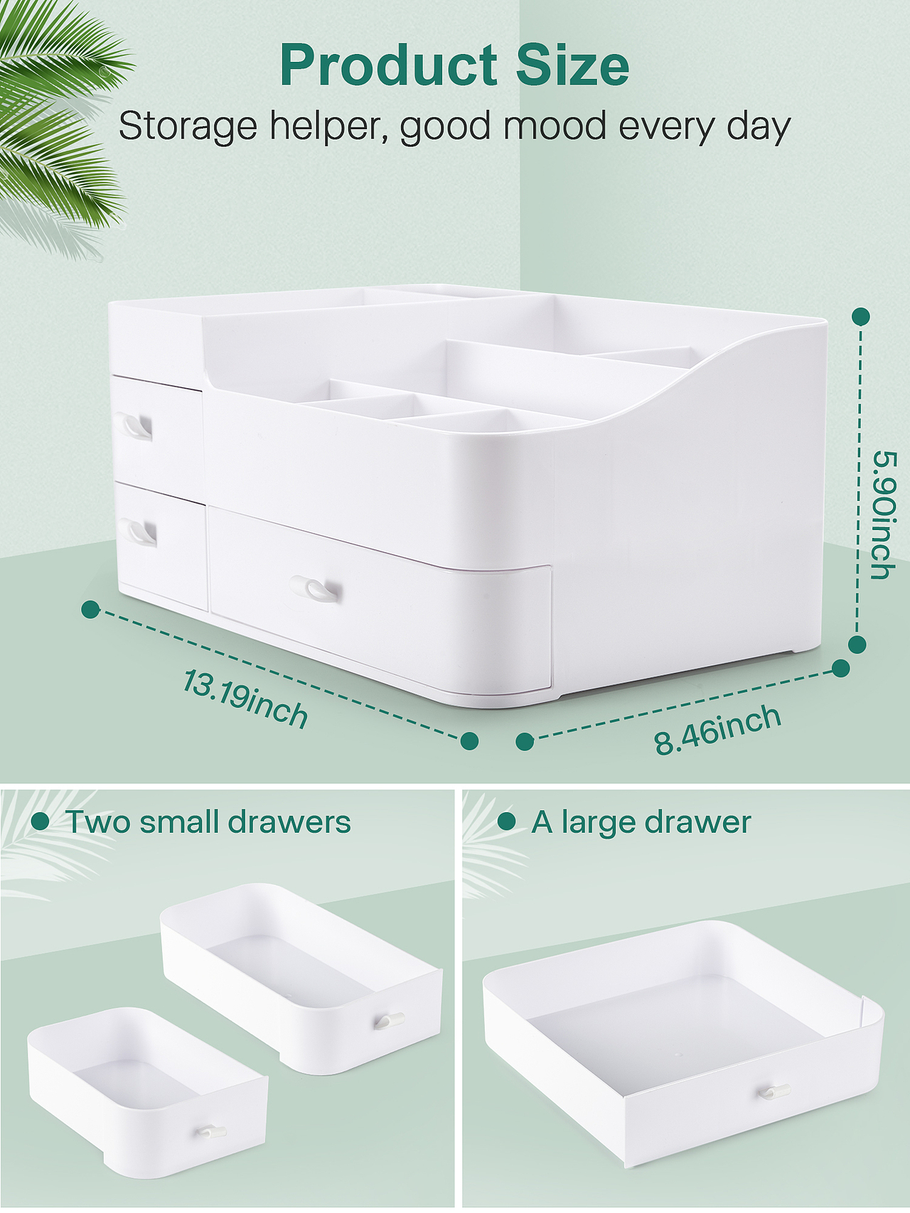 亚马逊主图A+化妆收纳盒