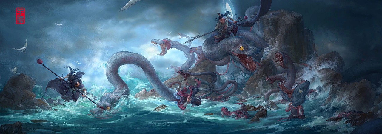 耗时三年《楚歌》系列动画先行预告（图ZMzAzMTE5MDUy） - 动画片 - 站酷设计师徐子晖cicman原创素材 - 站酷ZCOOL