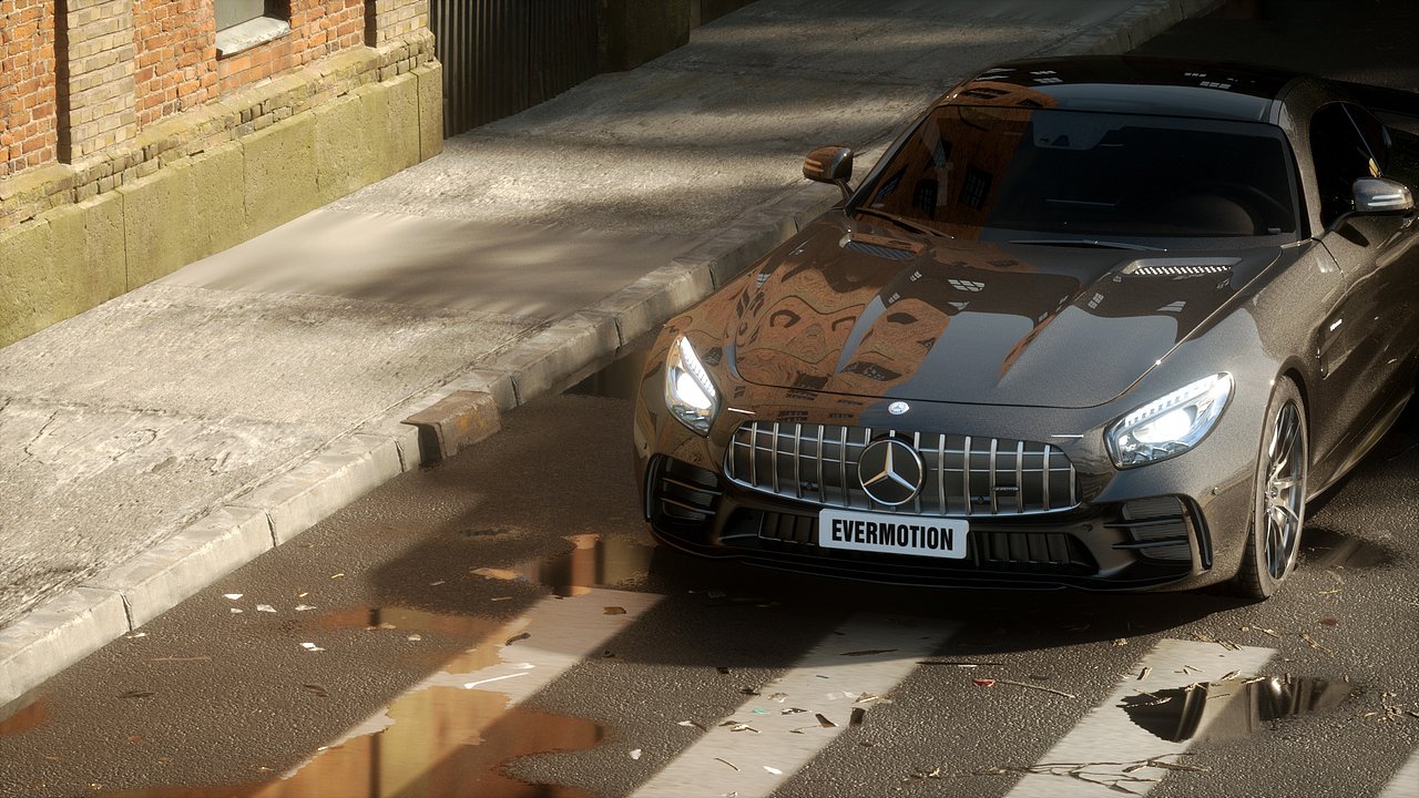 汽车渲染 场景渲染