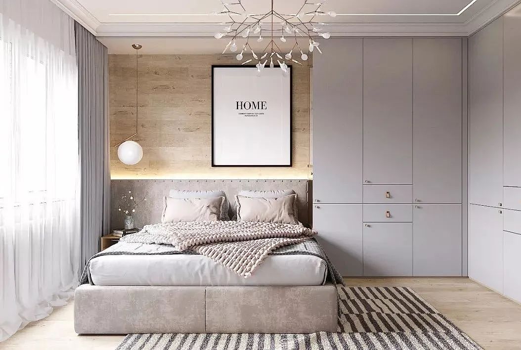 81㎡超强收纳之家,草木绿厨房也太高级了叭!