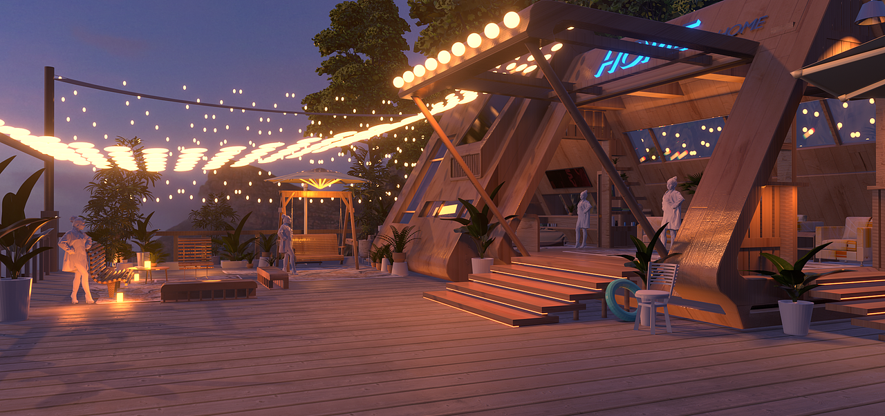 VR虚拟世界场景 x 邪喵（图ZMzUzOTc1MTI0） - 建筑/空间 - 站酷设计师邪喵工作室原创素材 - 站酷ZCOOL