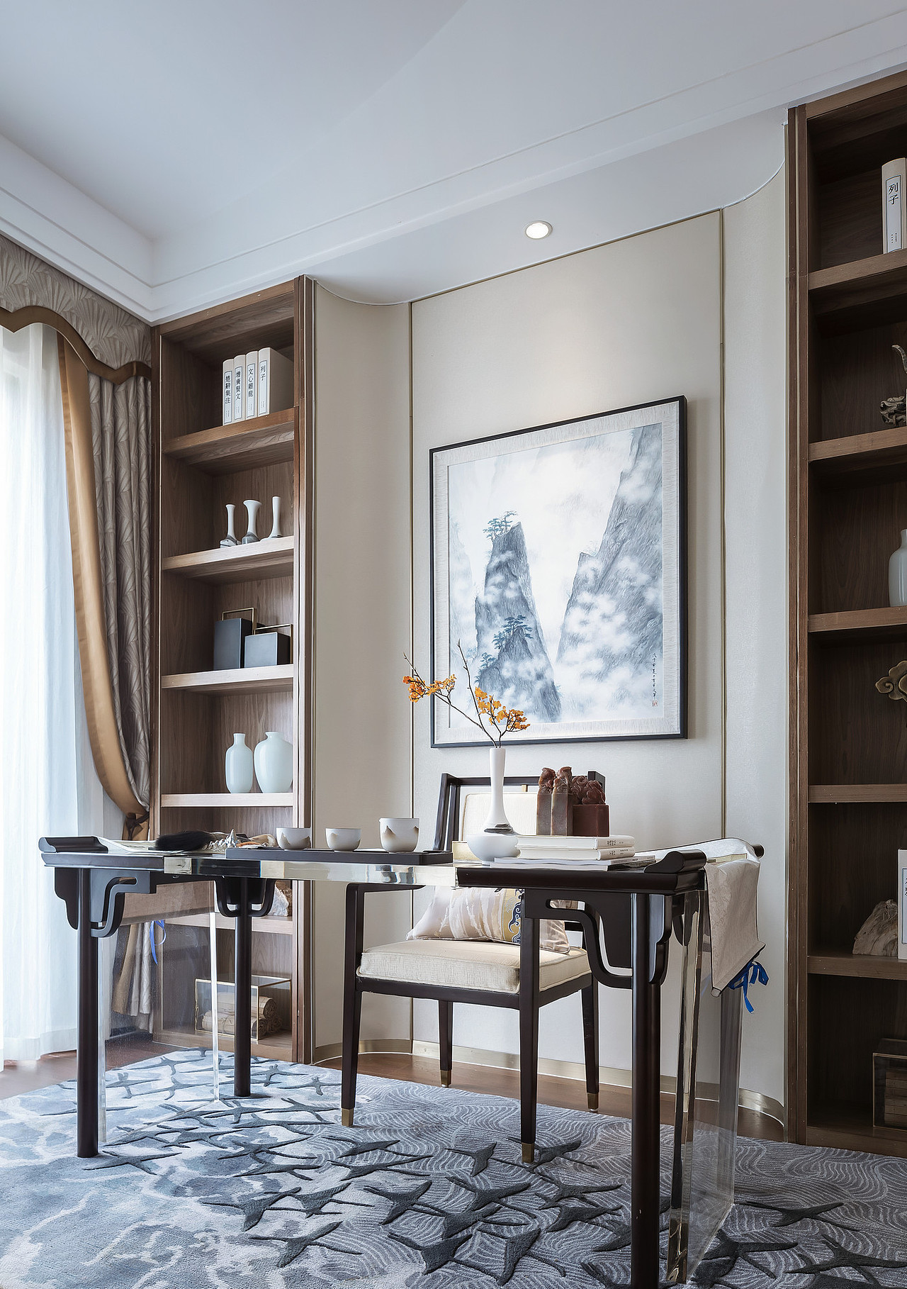 中式贺州彰泰城别墅样板房