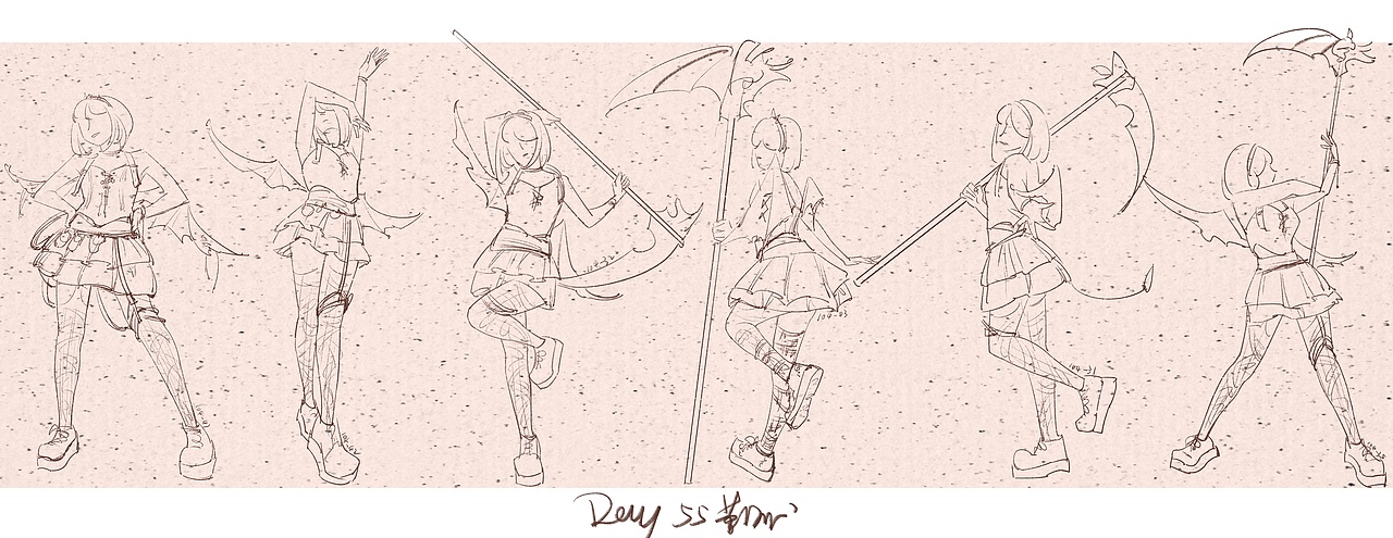 #速写60挑战赛#day55@速写班长（图ZMjk4NjM0Mjc2） - 创作习作 - 站酷设计师鹿芢原创素材 - 站酷ZCOOL