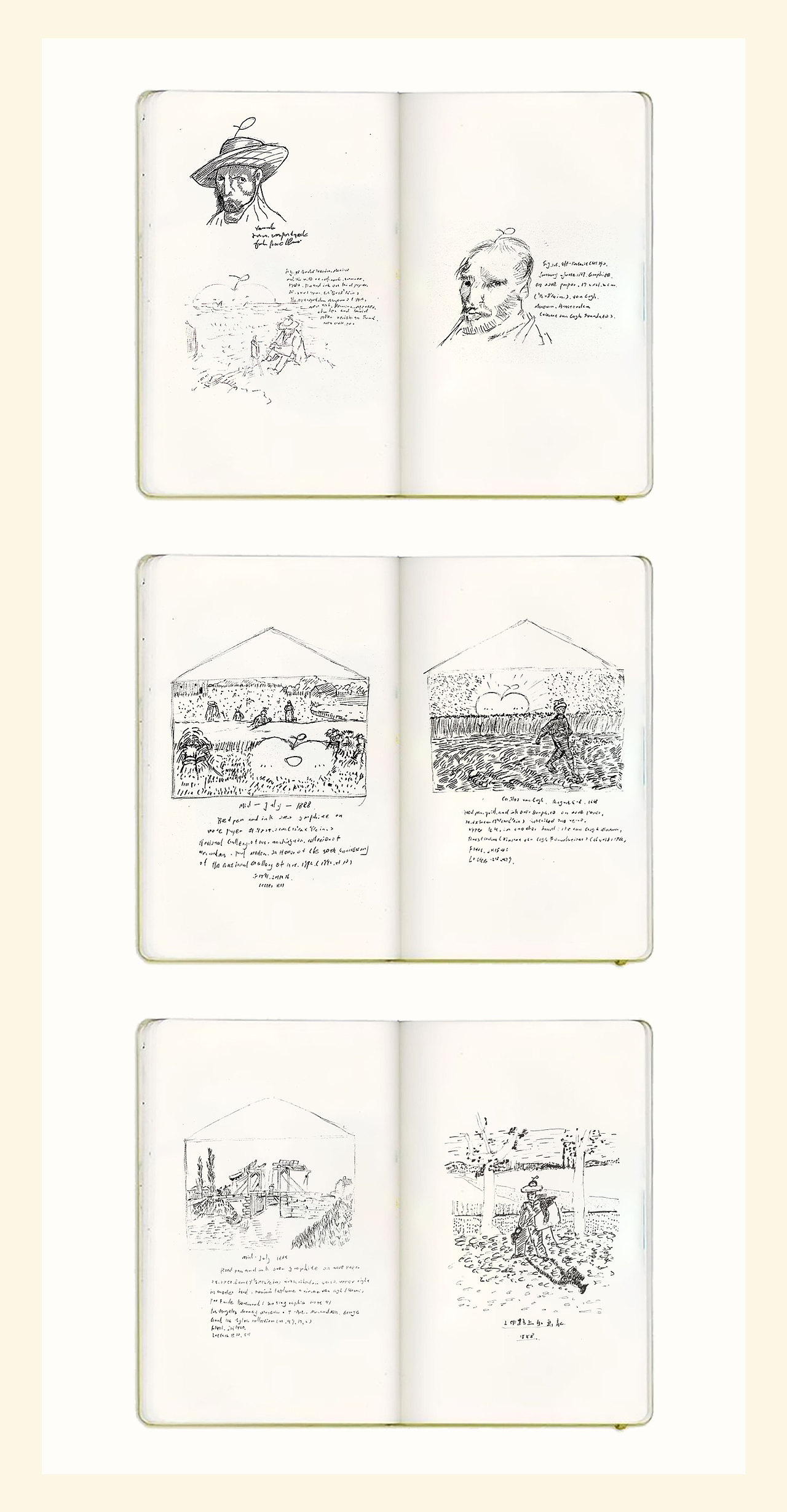 #世界名画100#《苹果艺术家》（图ZMzQzODM3NjA0） - 艺术插画 - 站酷设计师三水治原创素材 - 站酷ZCOOL