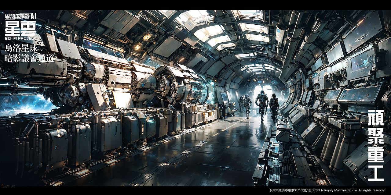 《星雲》系列-AI 科幻元宇宙世界观设定-乌洛星球