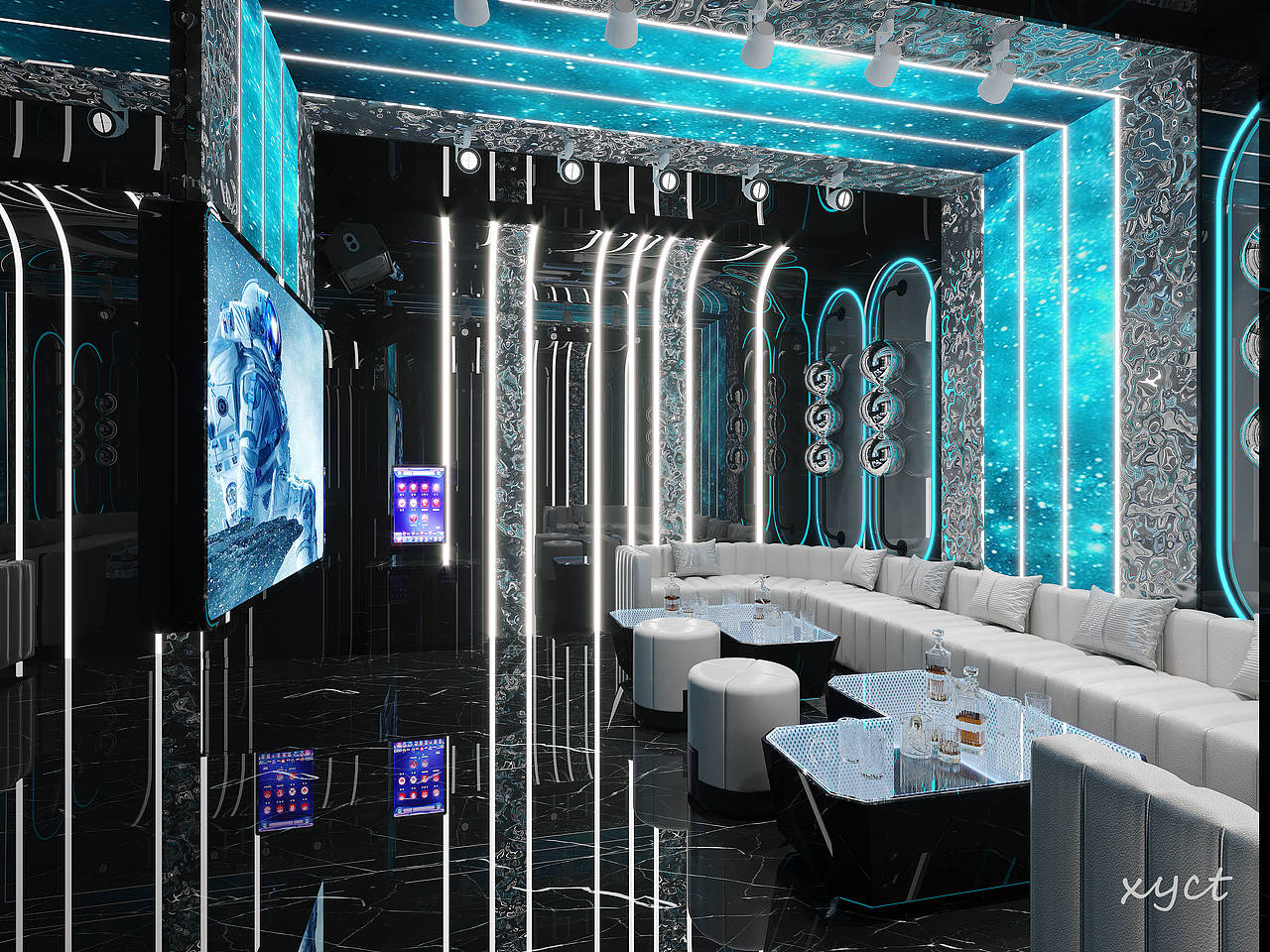 工装//KTV效果图（图ZMzMxNDQ3MzM2） - 商业空间设计 - 站酷设计师玥玥18119679776原创素材 - 站酷ZCOOL