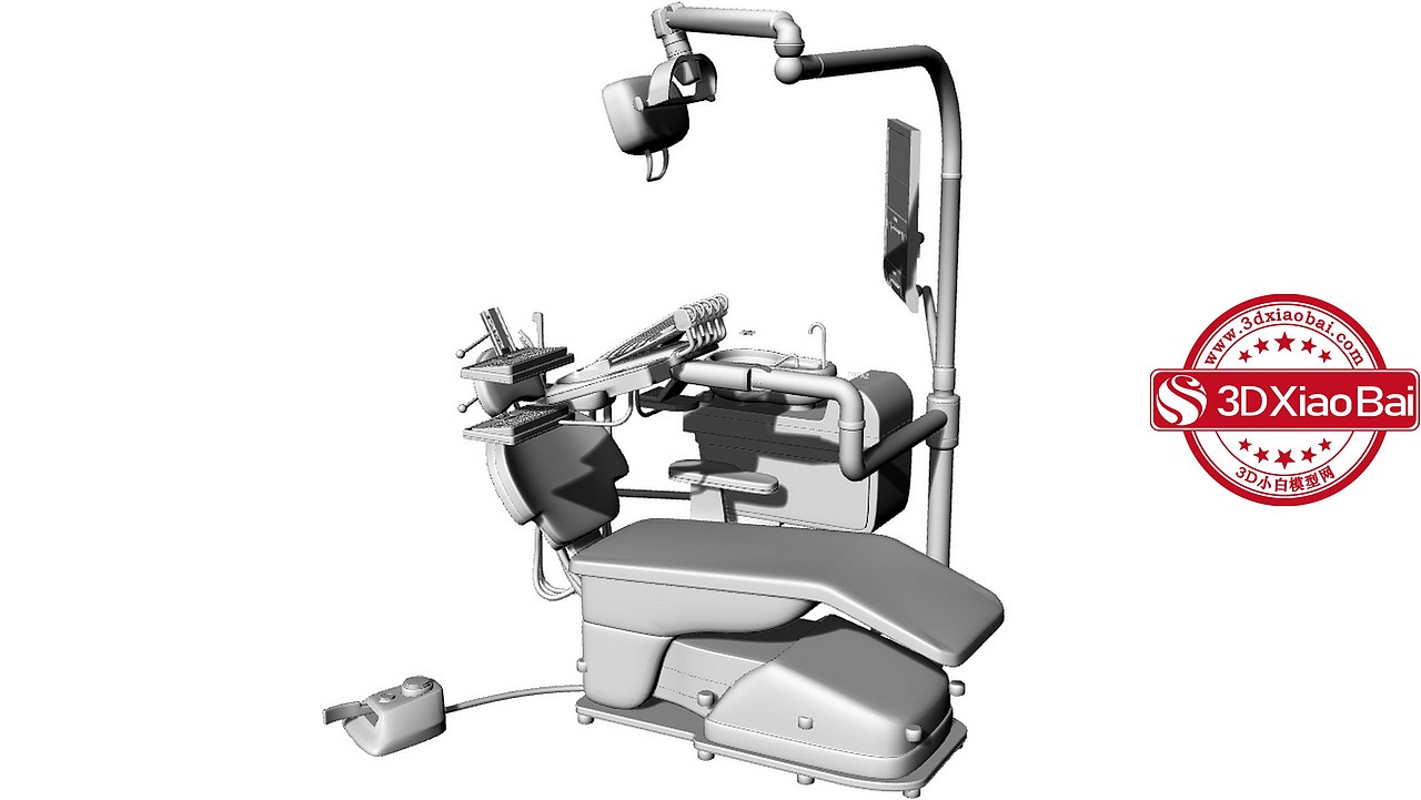 牙科患者医疗椅子模型