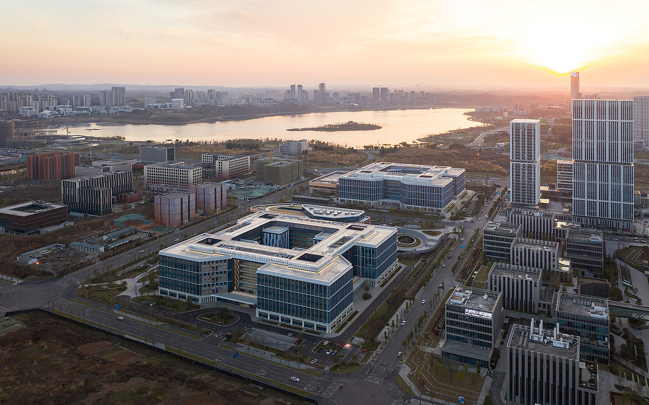 海康威视成都科技园（图ZMzM3OTcyNjk2） - 建筑设计 - 站酷设计师愿梦想的光照亮你原创素材 - 站酷ZCOOL