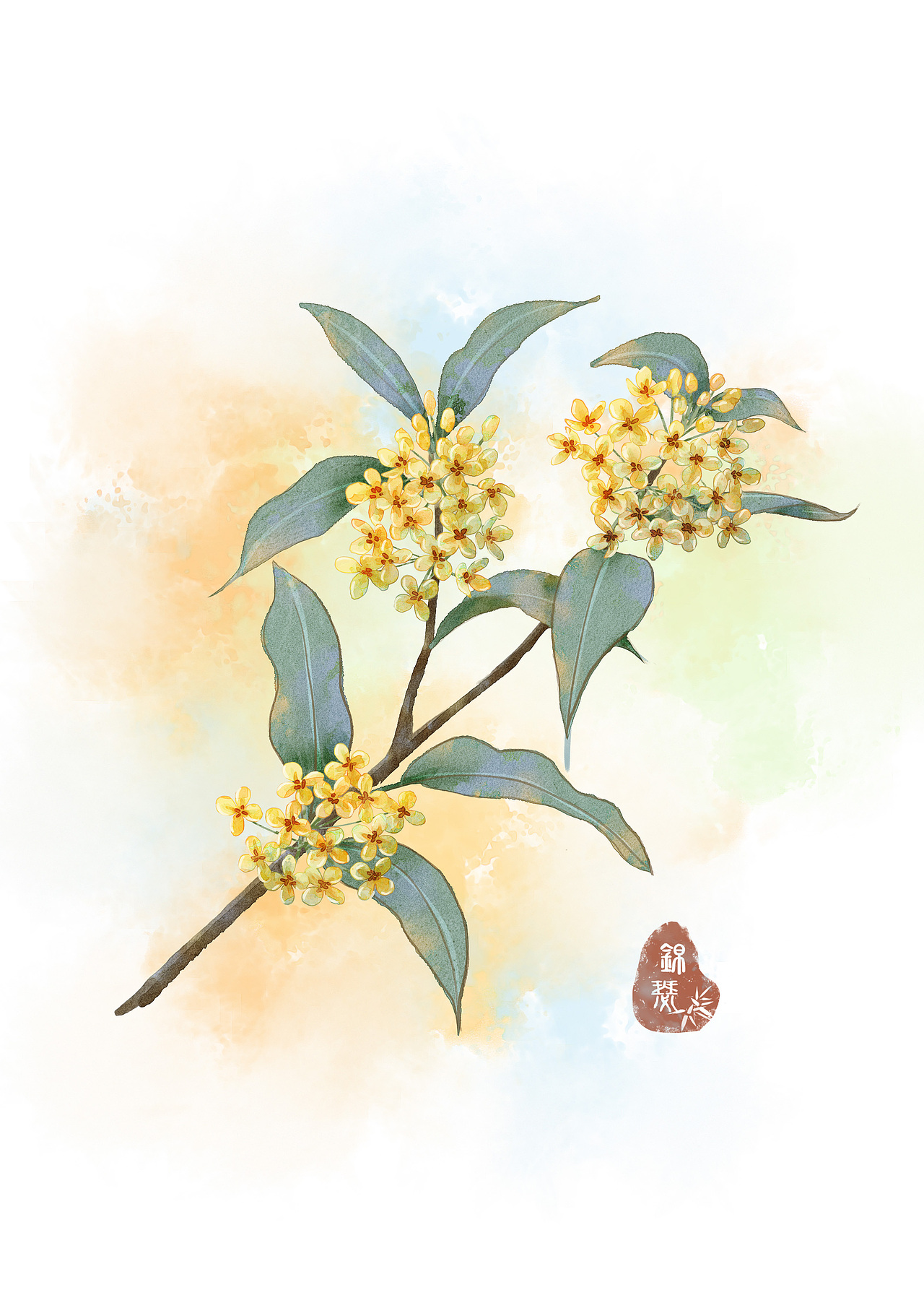 古风花卉_锦瑟thy-站酷zcool