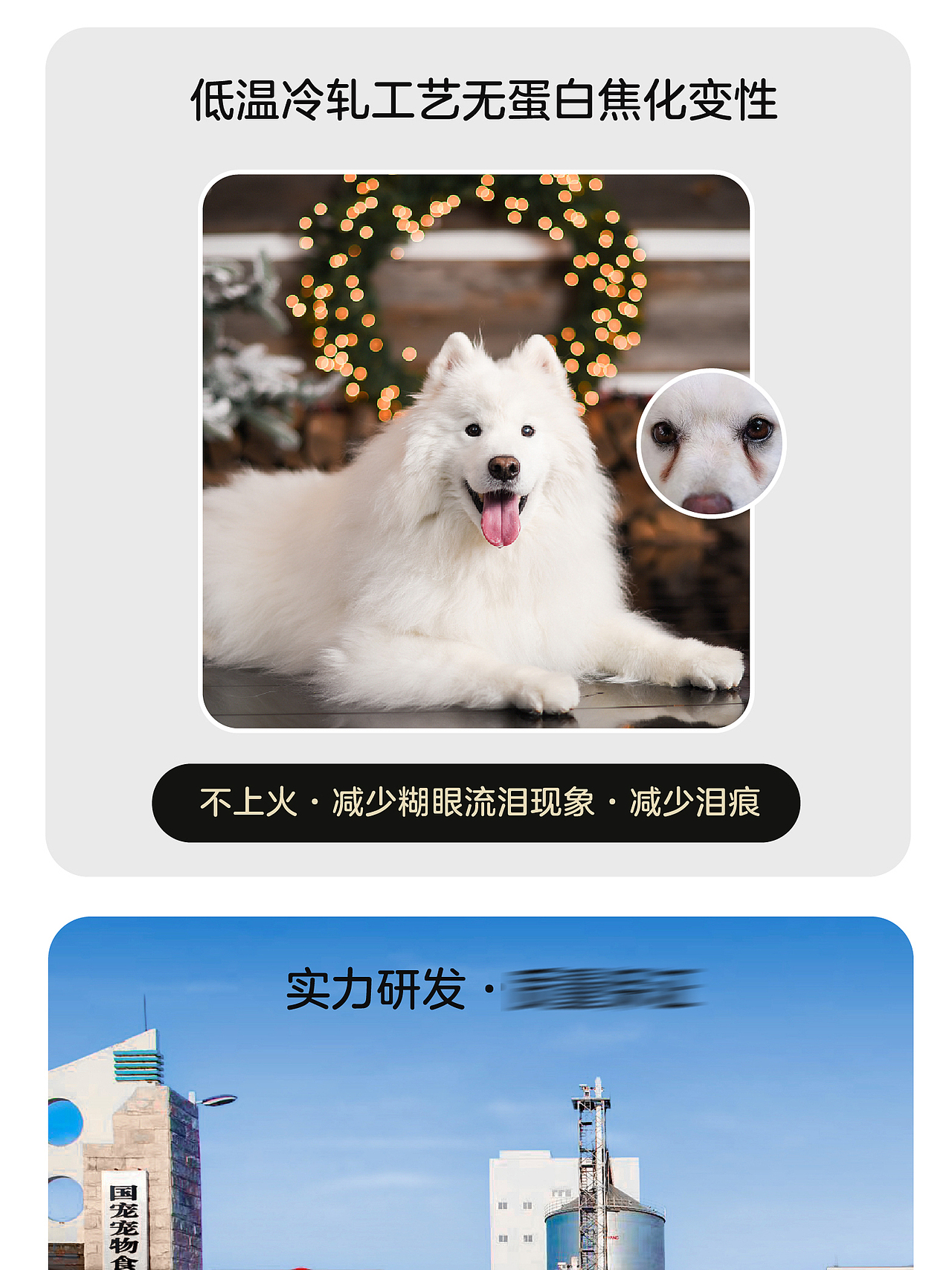 道格城堡品牌冷轧犬粮详情页设计