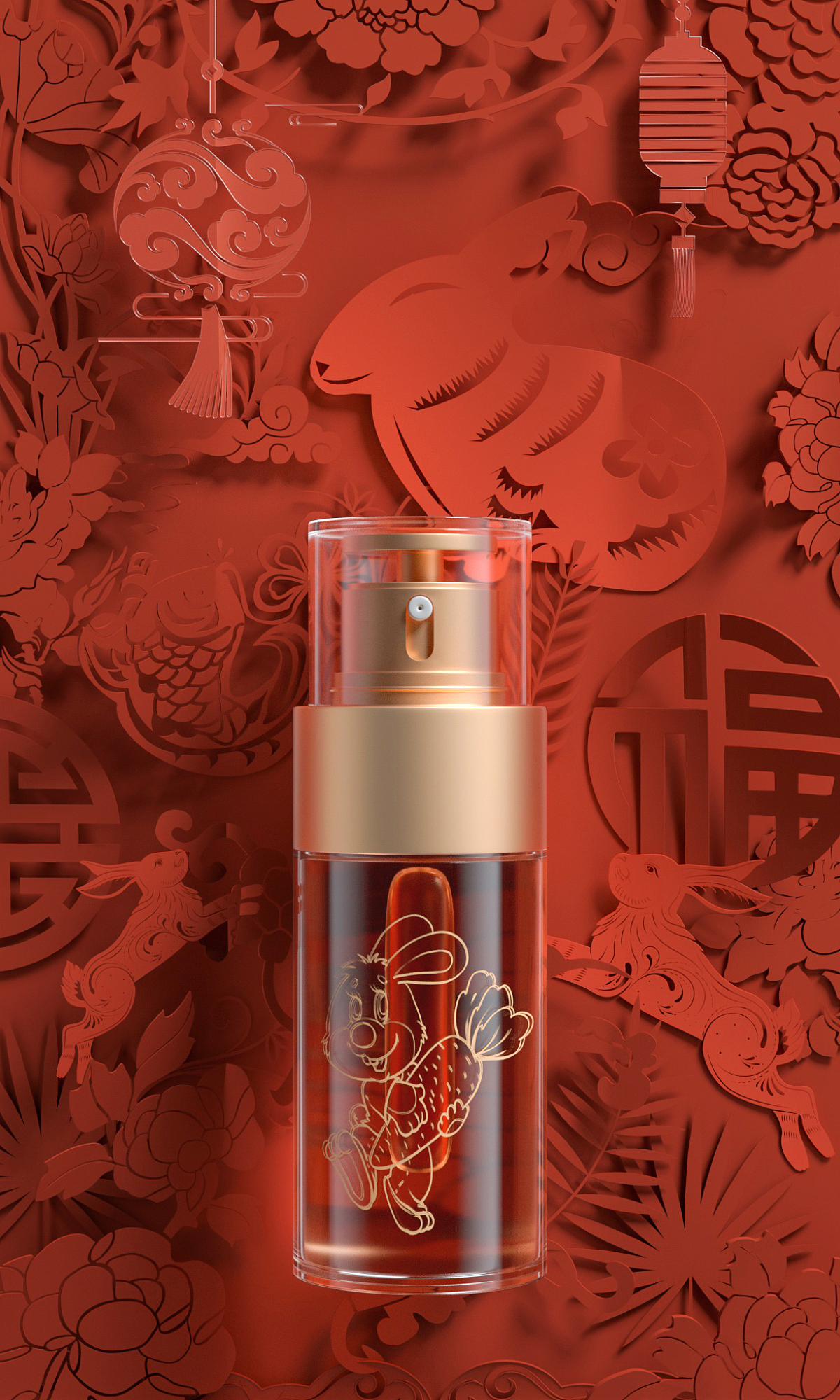 祝大家钱兔似锦-（2022年渲染合集）（图ZMzI3Mjk2ODE2） - 产品 - 站酷设计师DYH段先生原创素材 - 站酷ZCOOL