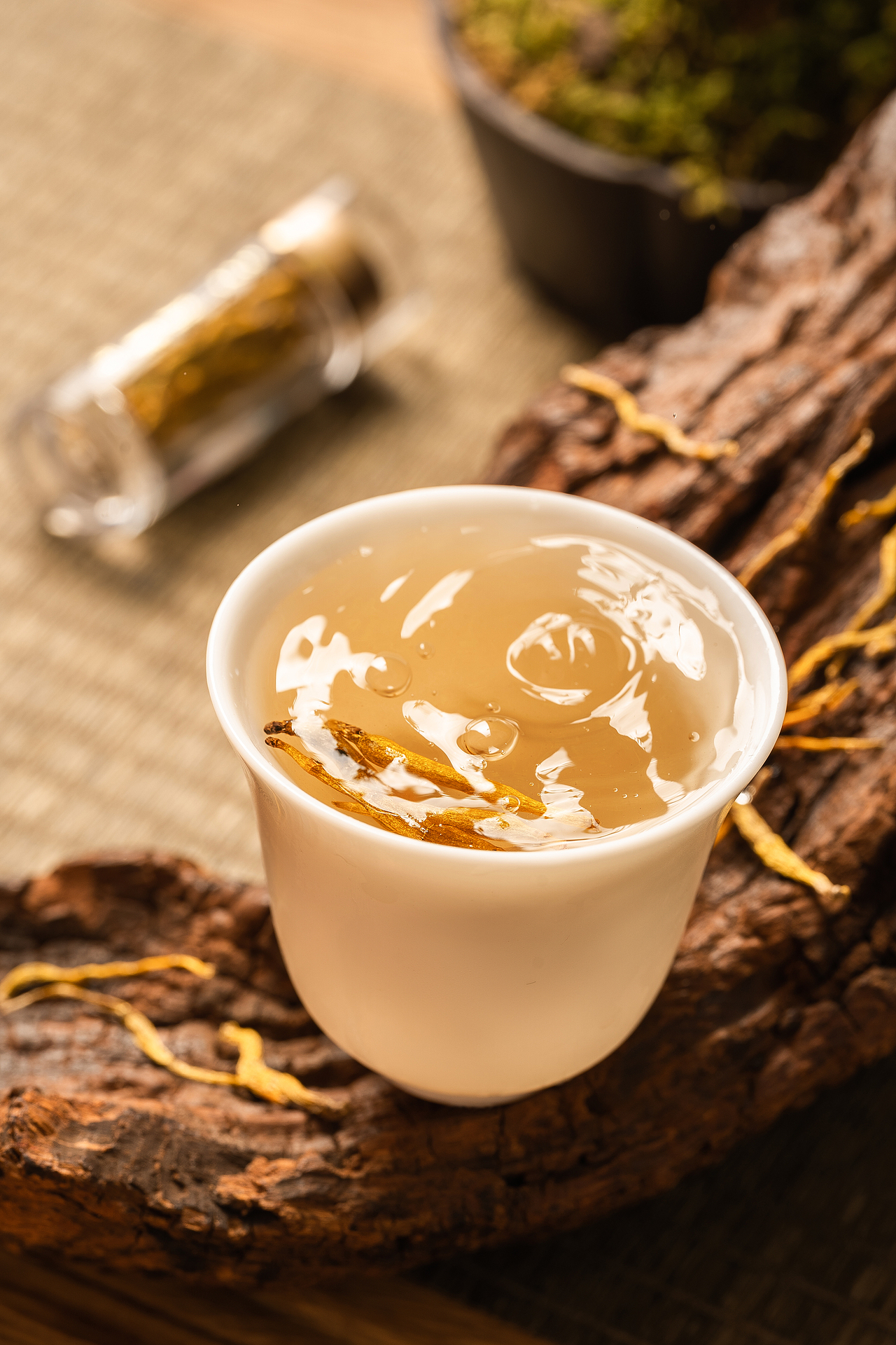 滋补养生茶类——霍山石斛山水系列