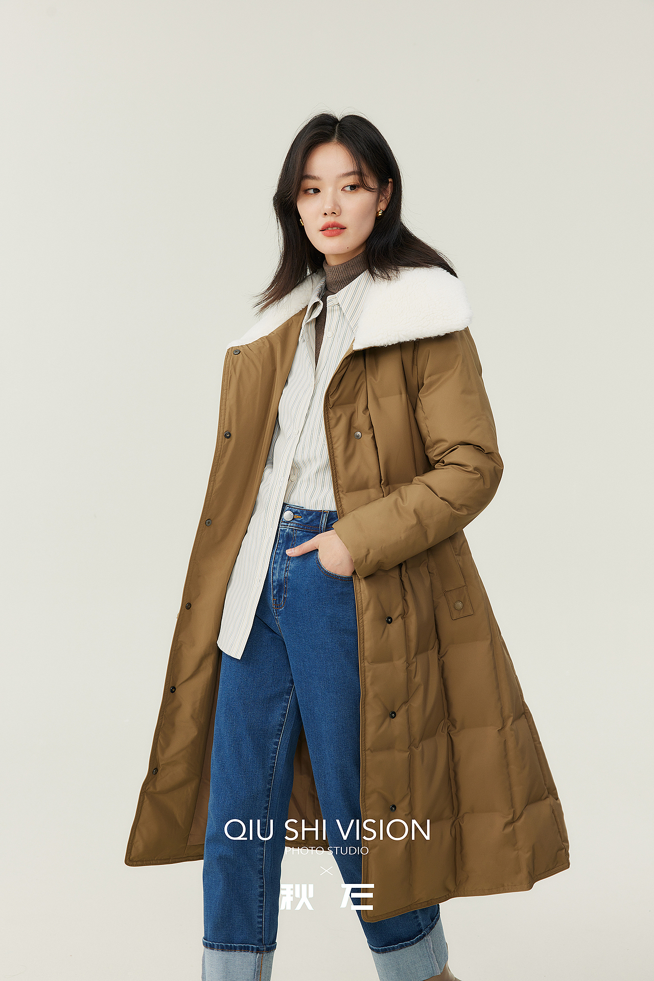 呢大衣棚拍prich