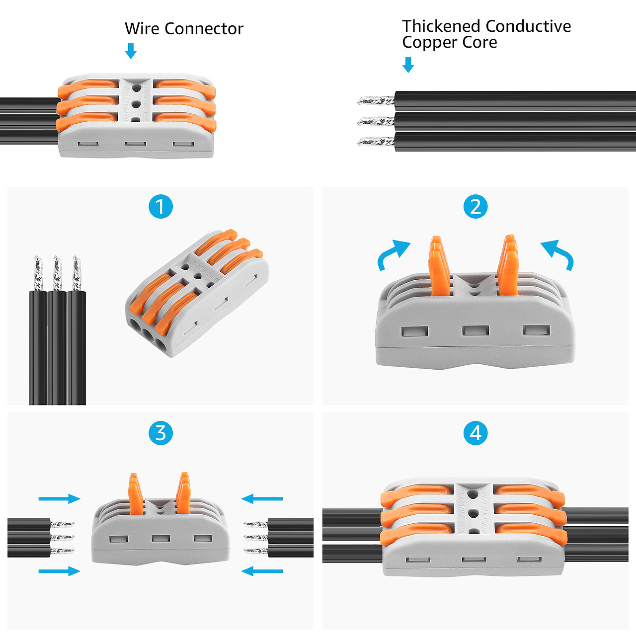 带端子的桌面式插板