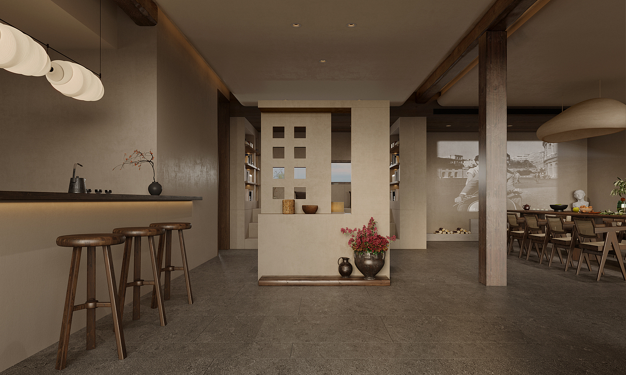 淄博民宿项目（图ZMzQxNzAxMzcy） - 酒店餐饮设计 - 站酷设计师箖筑空间设计原创素材 - 站酷ZCOOL