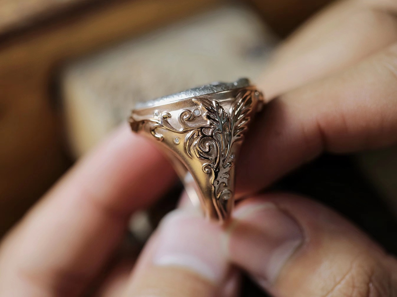 惊艳的智慧之美 | 古币戒指 | 雅典娜女神与猫头鹰