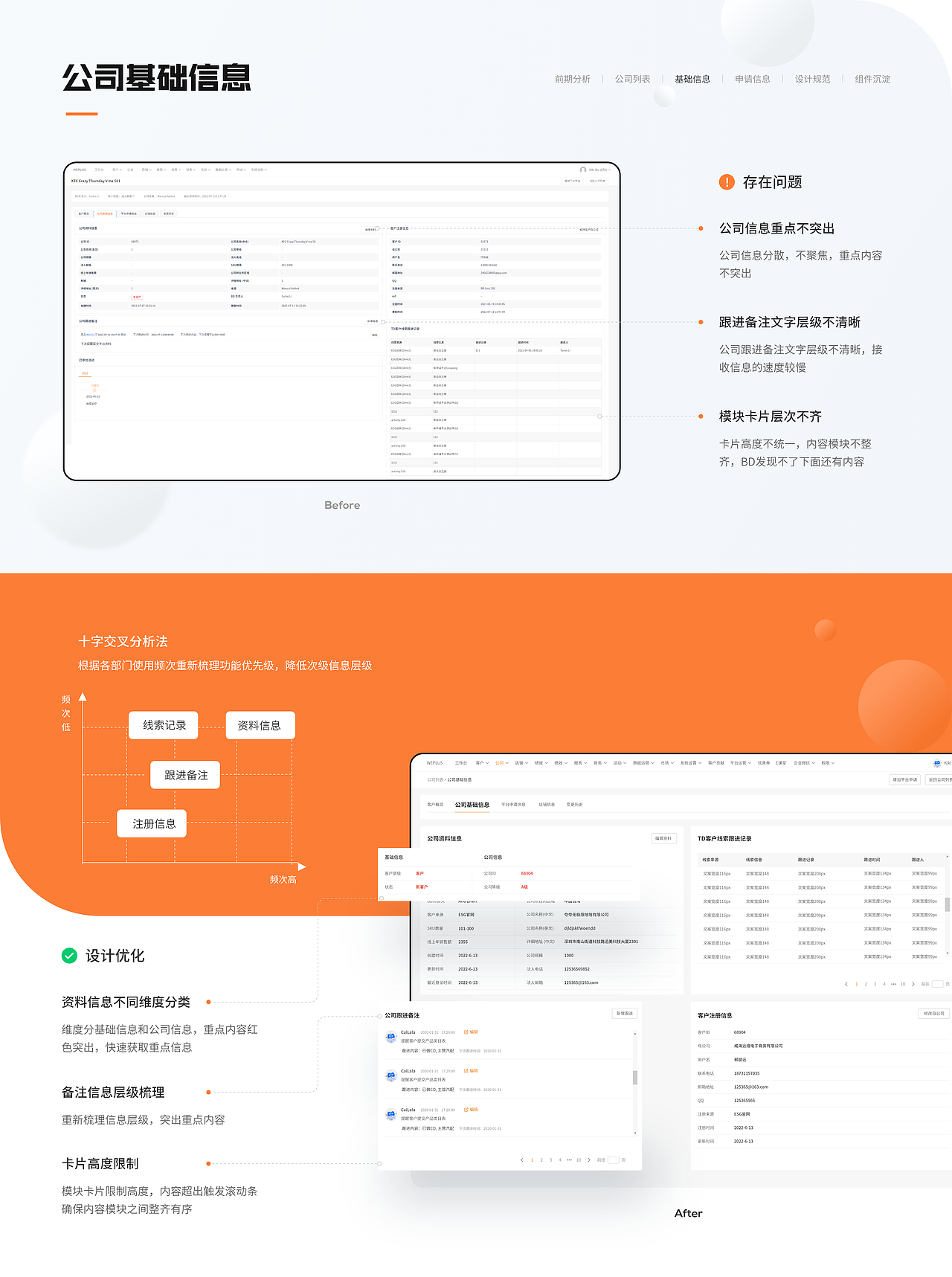后台 - 公司列表模块