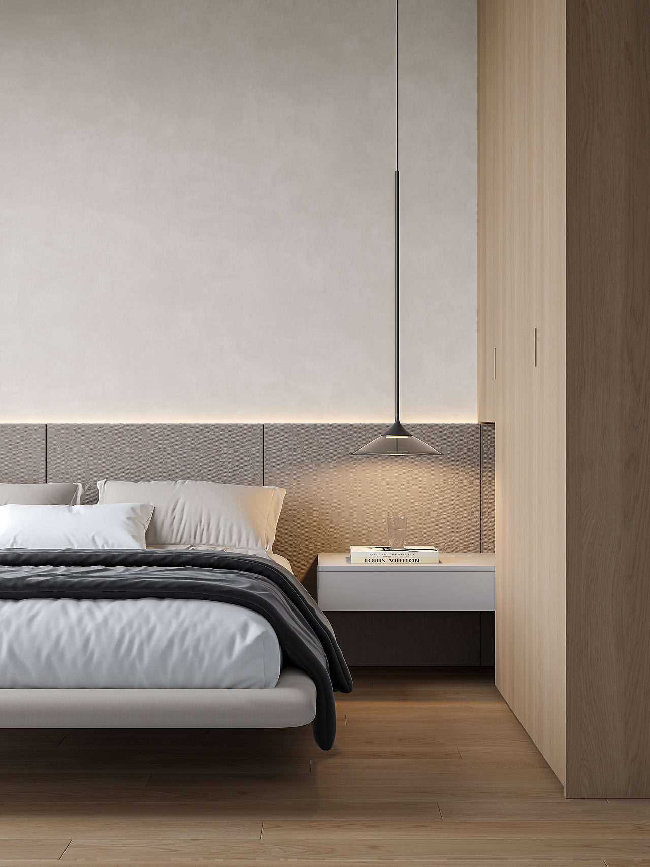 现代温馨客餐厅卧室（图ZMzExMDcxNTEy） - 家装设计 - 站酷设计师原本一效果图表现原创素材 - 站酷ZCOOL