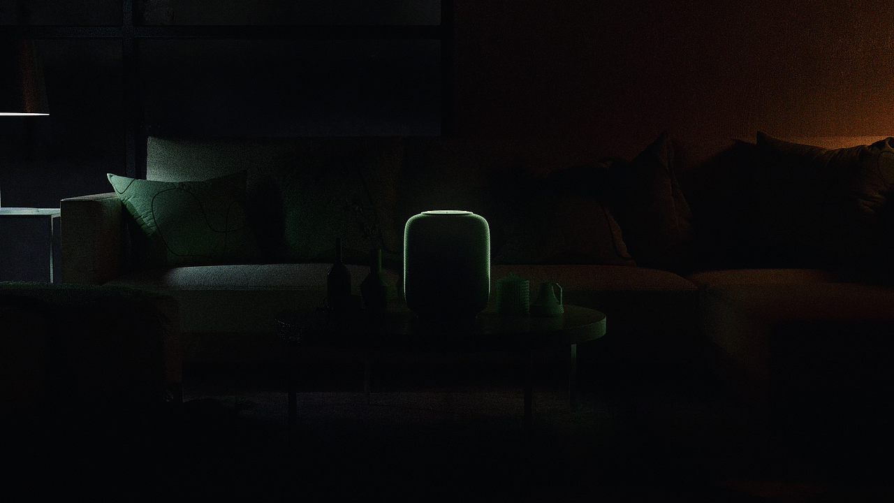 Home Pod 蓝牙音箱产品动画