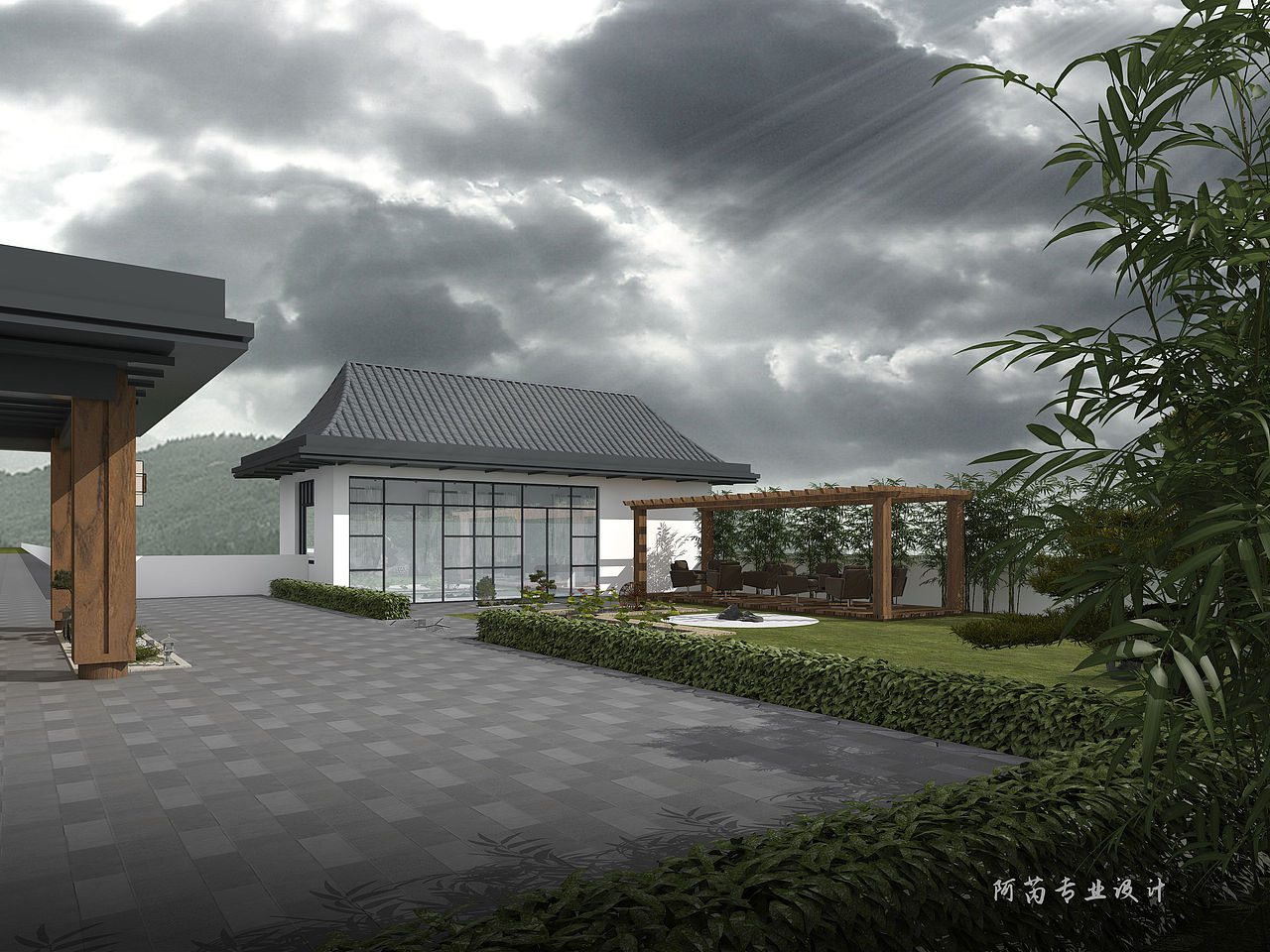 庭院设计案例，秋天建好，静待春暖花开