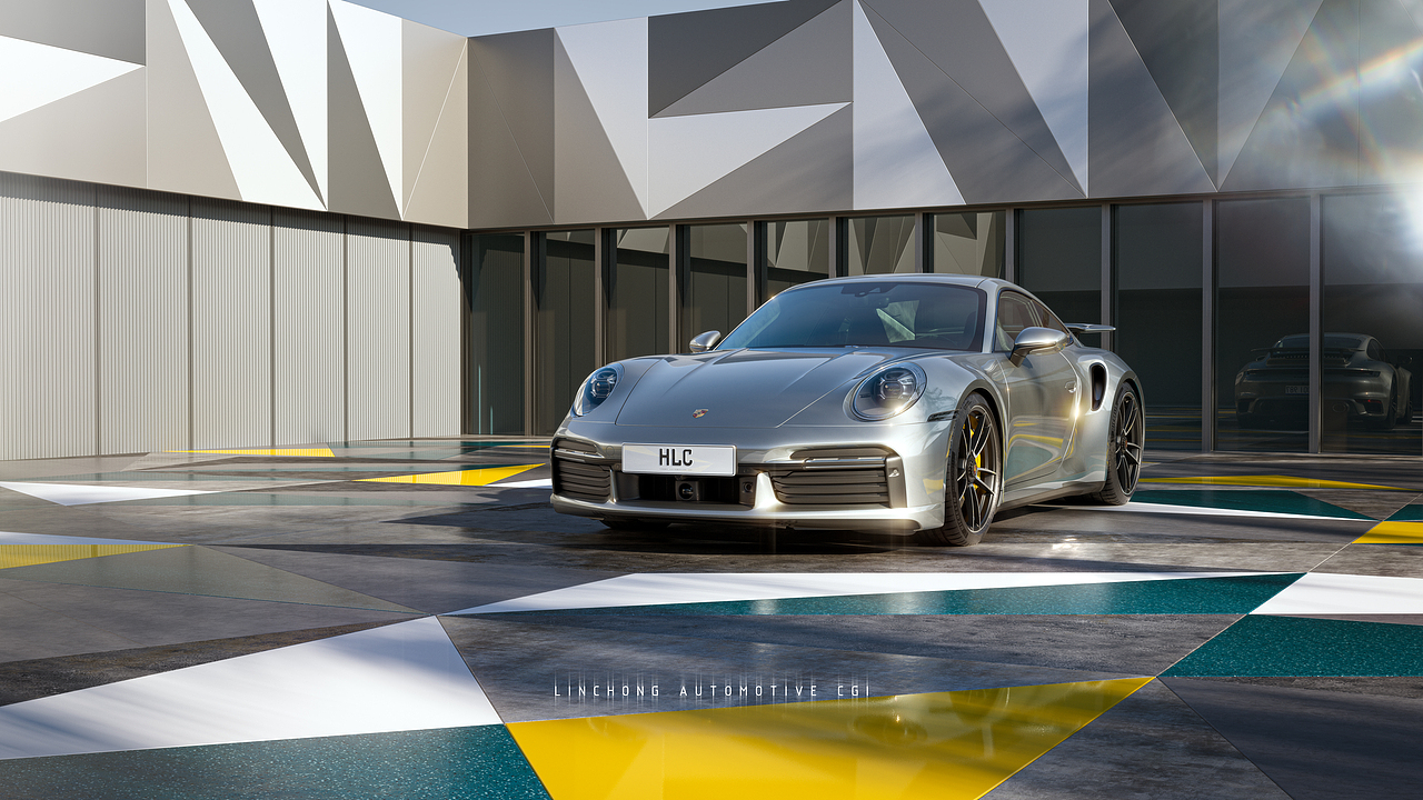 CGI Porsche 911 Turbo S