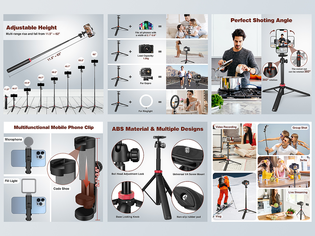 便携三角架亚马逊详情图