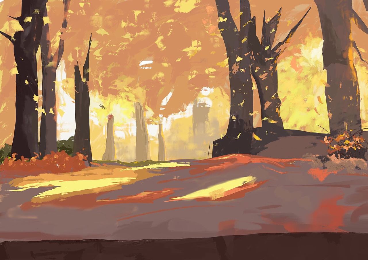 近一年的風(fēng)景，通過插畫滑下來給自己留個(gè)紀(jì)念（圖ZMzI4NTEyNzg0） - 藝術(shù)插畫 - 站酷設(shè)計(jì)師Z64691215原創(chuàng)素材 - 站酷ZCOOL