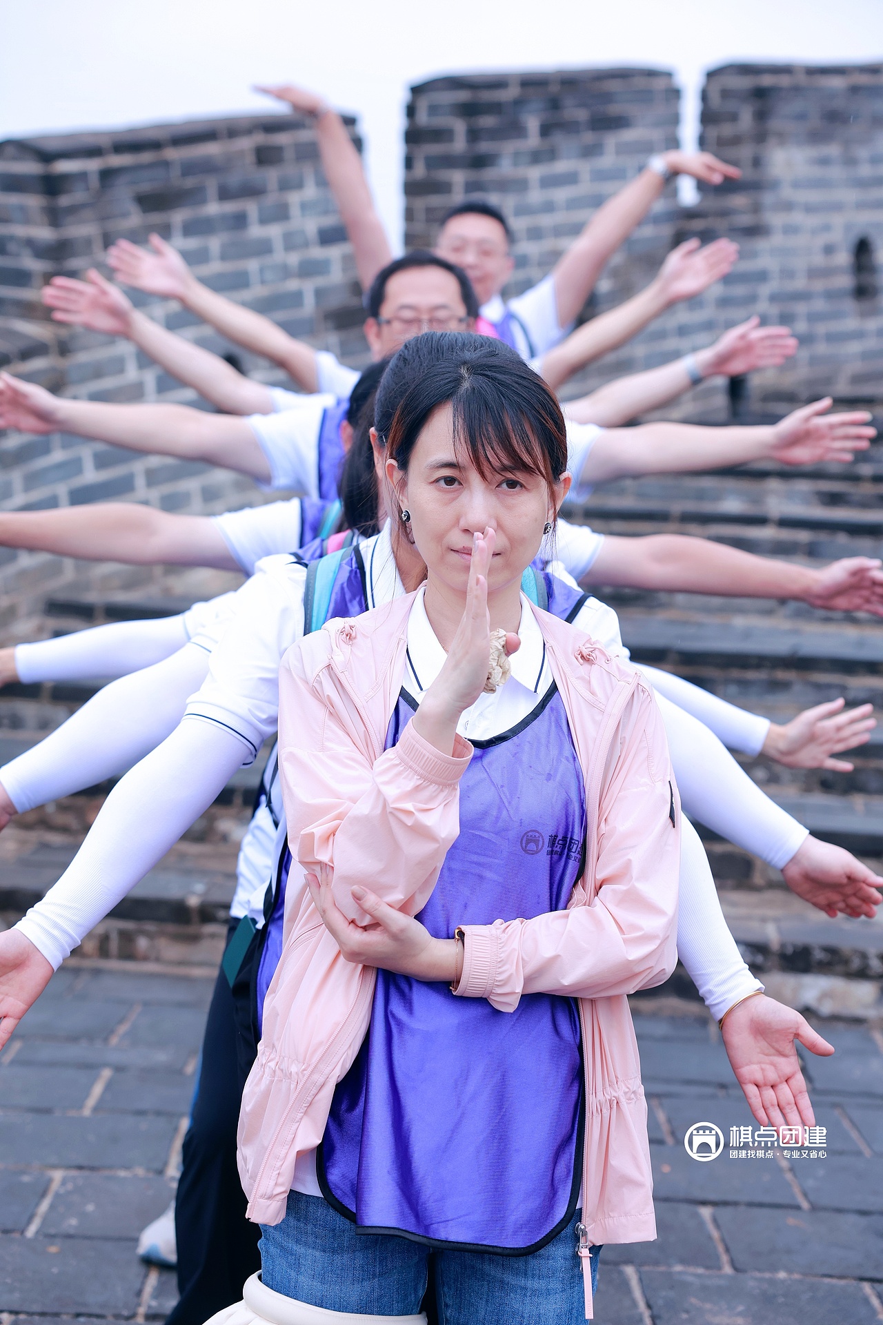 棋点团建|创意合影