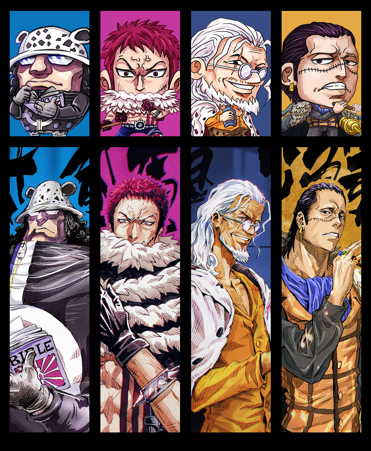 《ONE PIECE》海贼王壁纸 系列 II（图ZMzA3OTEwMDky） - 闪屏/壁纸 - 站酷设计师深海大鱼原创素材 - 站酷ZCOOL