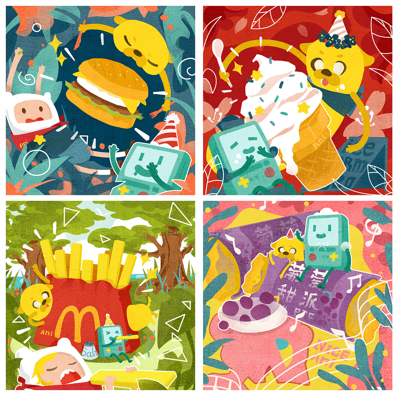 【探险活宝同人插画】探险活宝主题插画