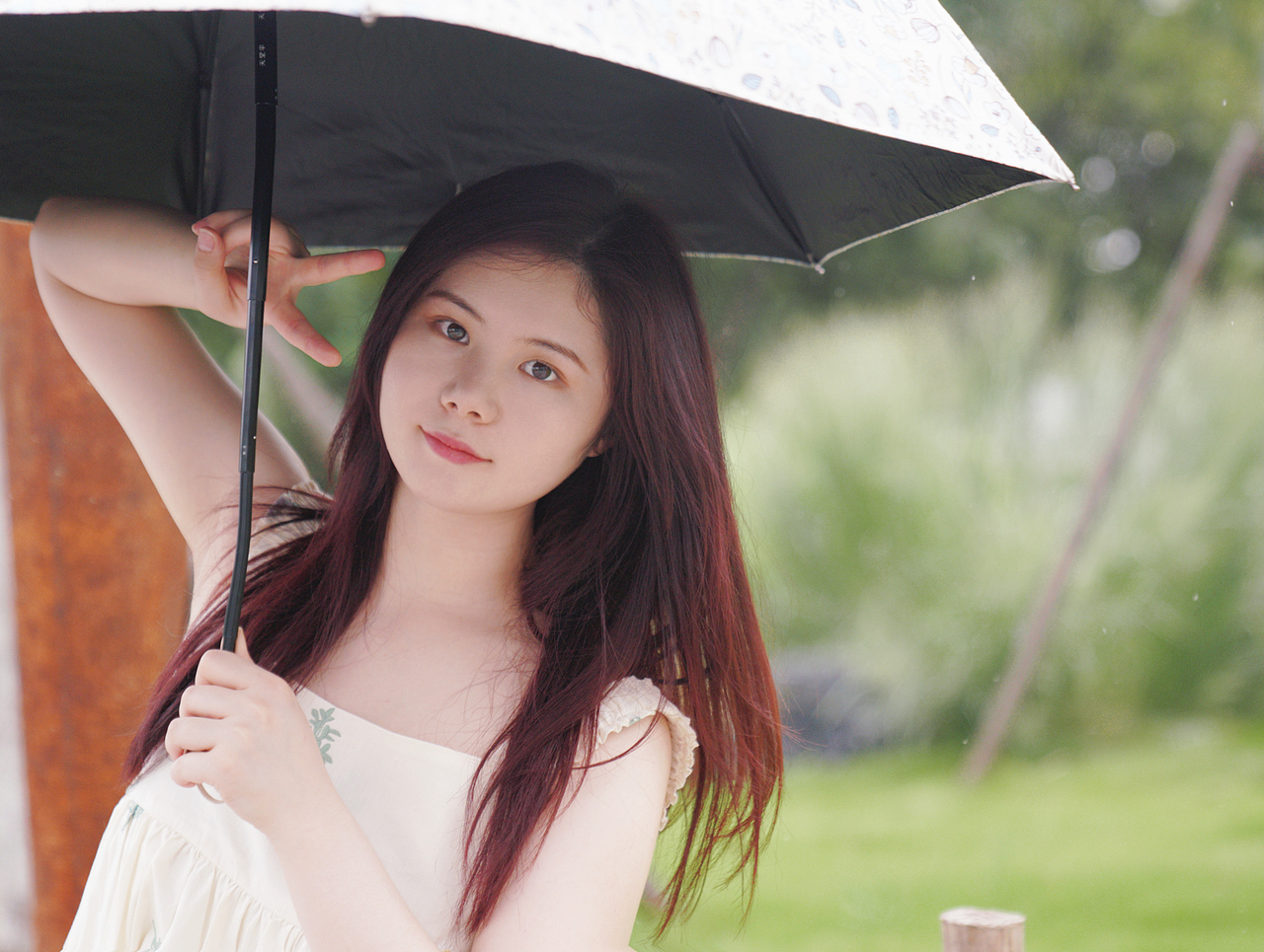 突如其来的盛夏暴雨-山山