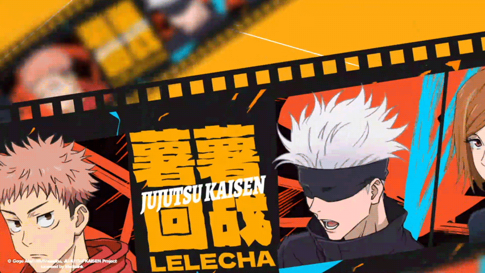 乐乐茶|咒术回战联名PV动效设计