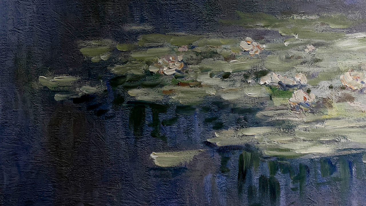 莫奈的画|手机摄影|绘画