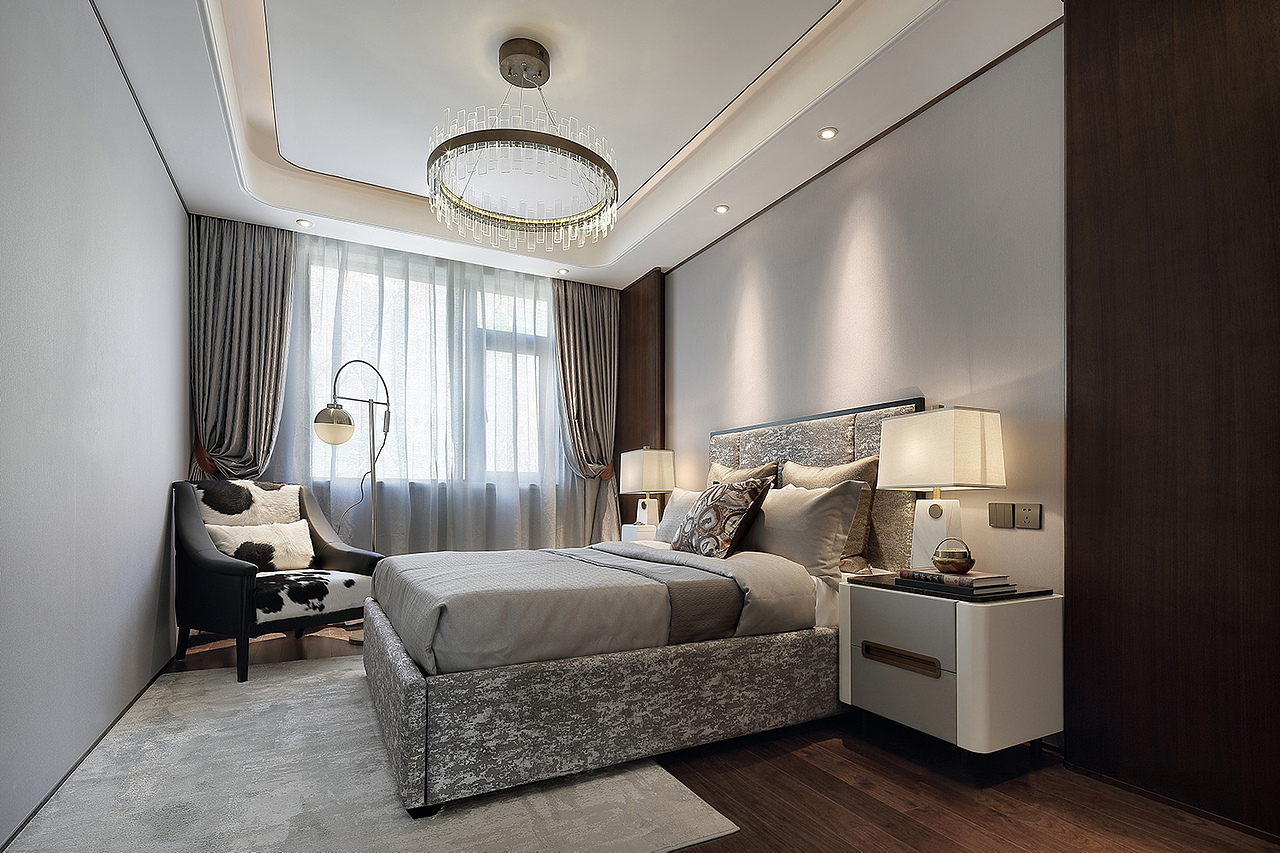 悦云庄A户型样板间-新中式