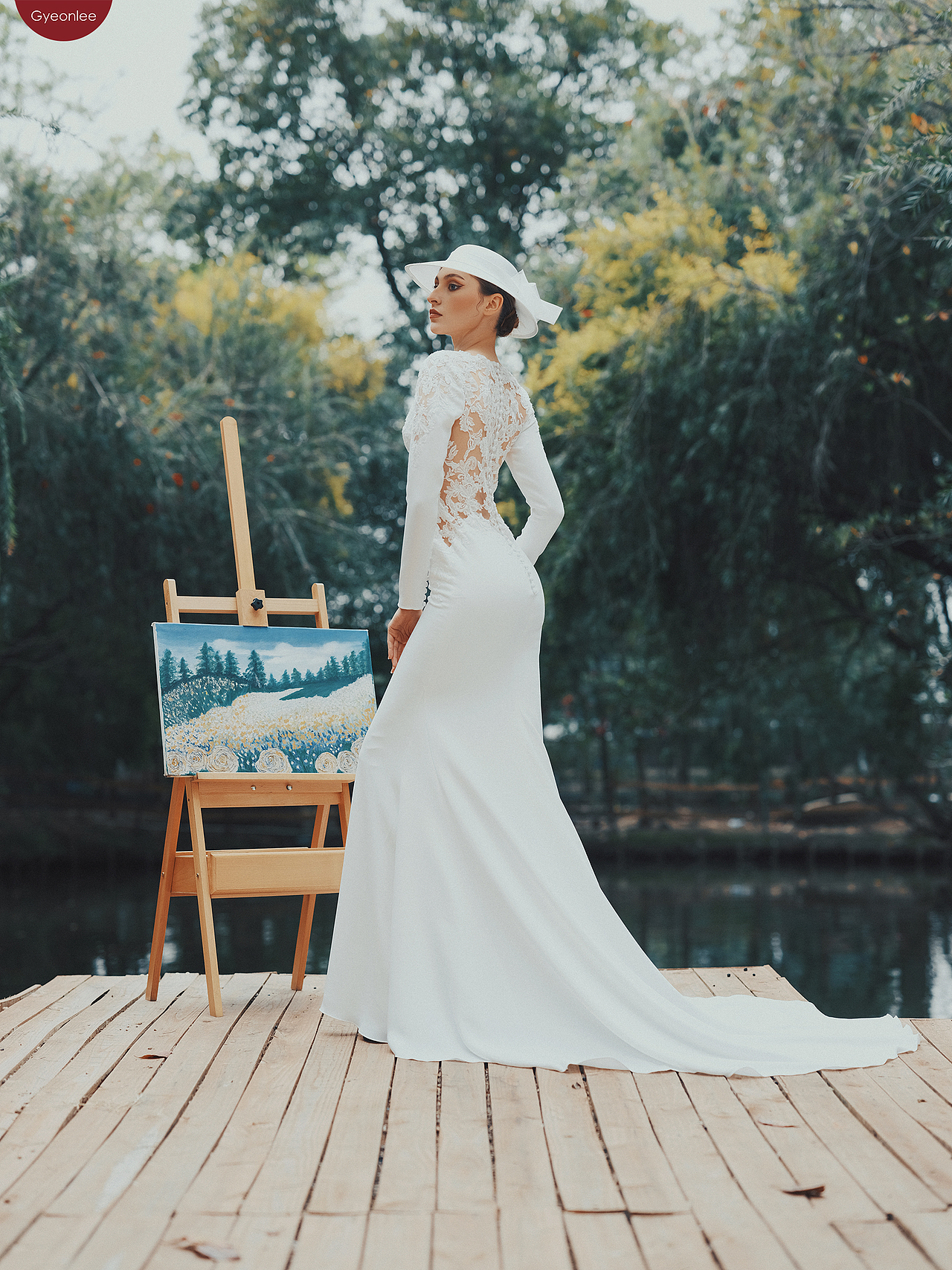 欧美婚纱样片拍摄