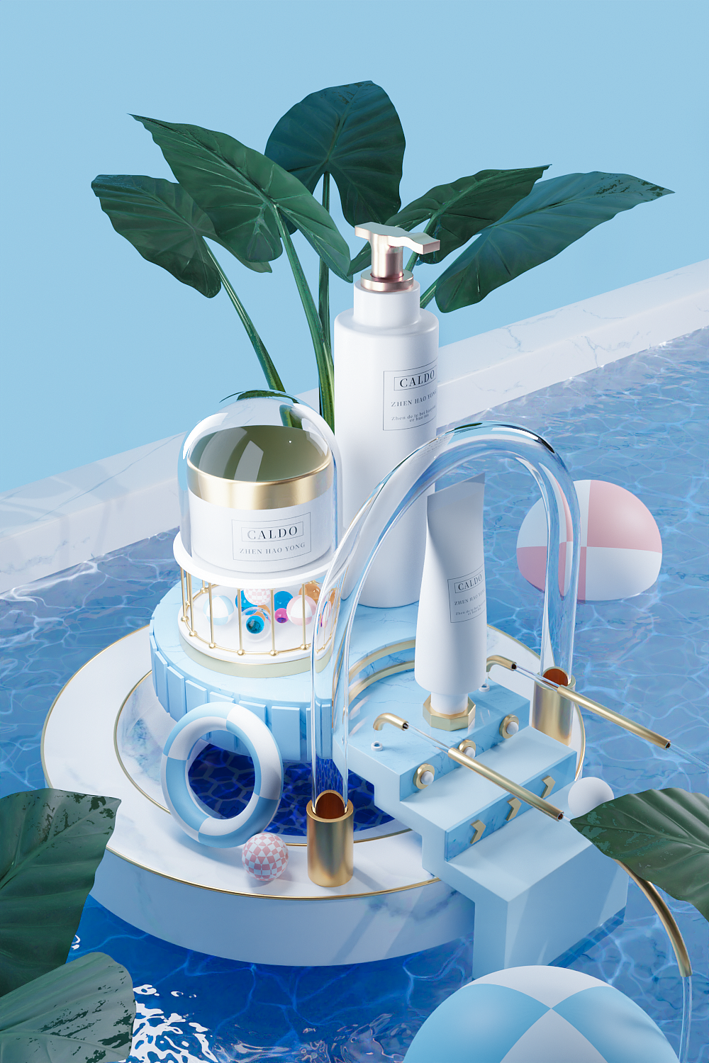 blender临摹，找网上的图片照着做，加深软件的熟练度（图ZMzA4MTUxNDAw） - 产品 - 站酷设计师冰丿炎原创素材 - 站酷ZCOOL