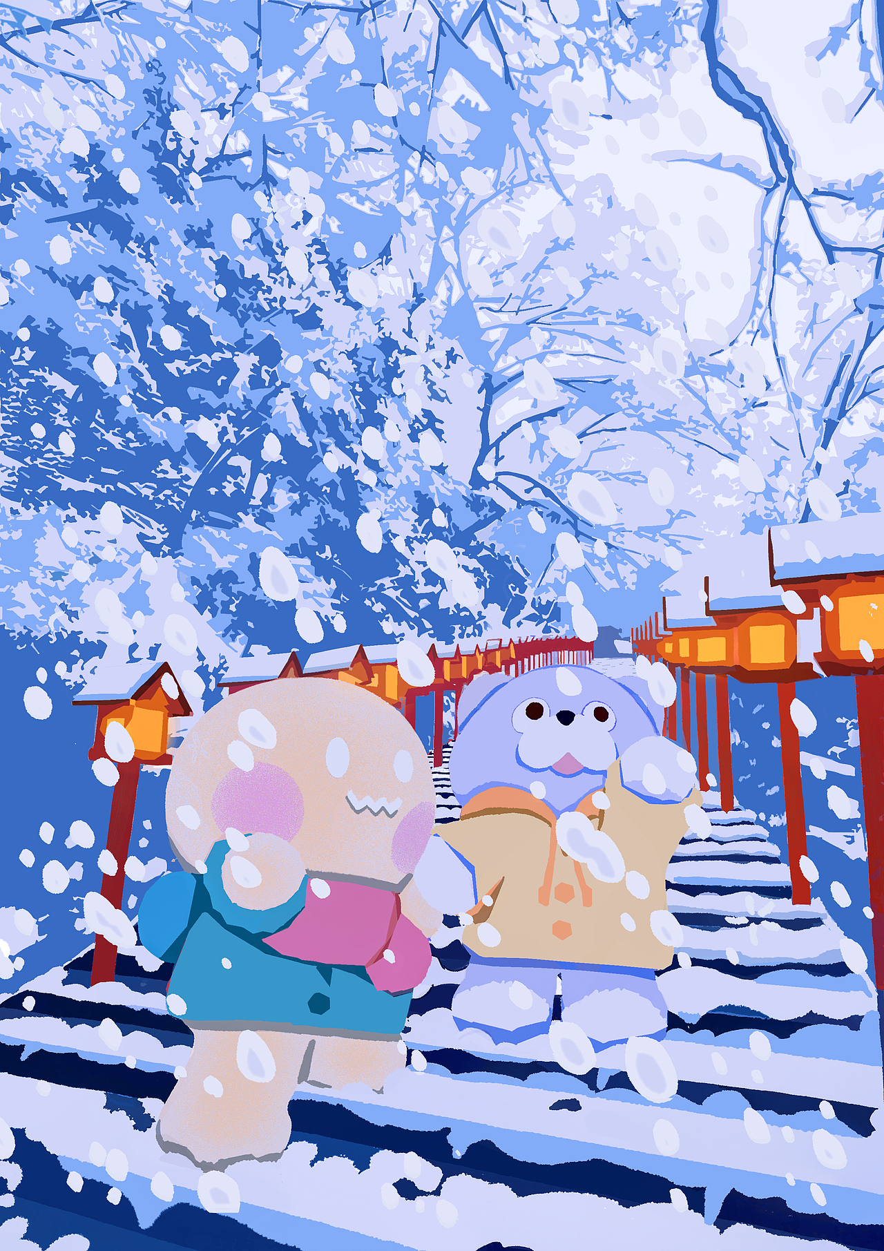 奶盐熊 插画与表情包