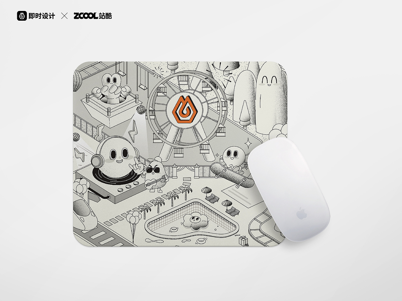 #即时造生活#即时游乐园（图ZMzEwMjM5ODky） - 品牌 - 站酷设计师泡菜龙_sheman原创素材 - 站酷ZCOOL