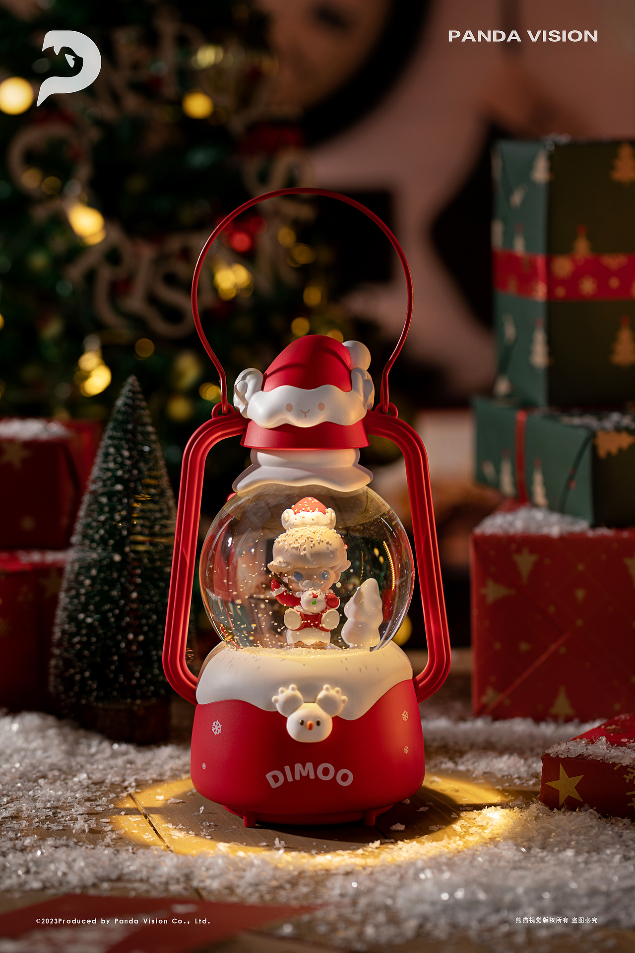 圣诞主题潮玩摄影｜泡泡玛特 X 熊猫视觉（图ZMzU2ODYwNjM2） - 产品摄影 - 站酷设计师熊猫视觉原创素材 - 站酷ZCOOL