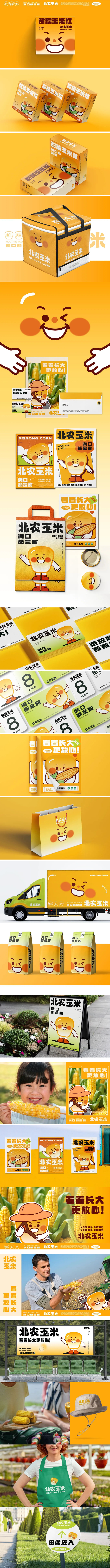 北农玉米全案品牌升级丨原创IP包装设计