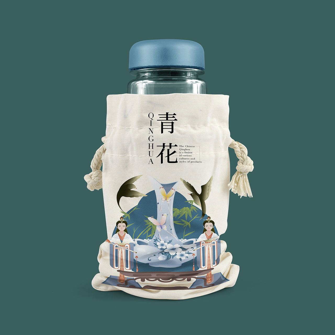 国潮唯美古风插画设计（图ZMzEyODQ3ODE2） - 海报 - 站酷设计师资影原创素材 - 站酷ZCOOL