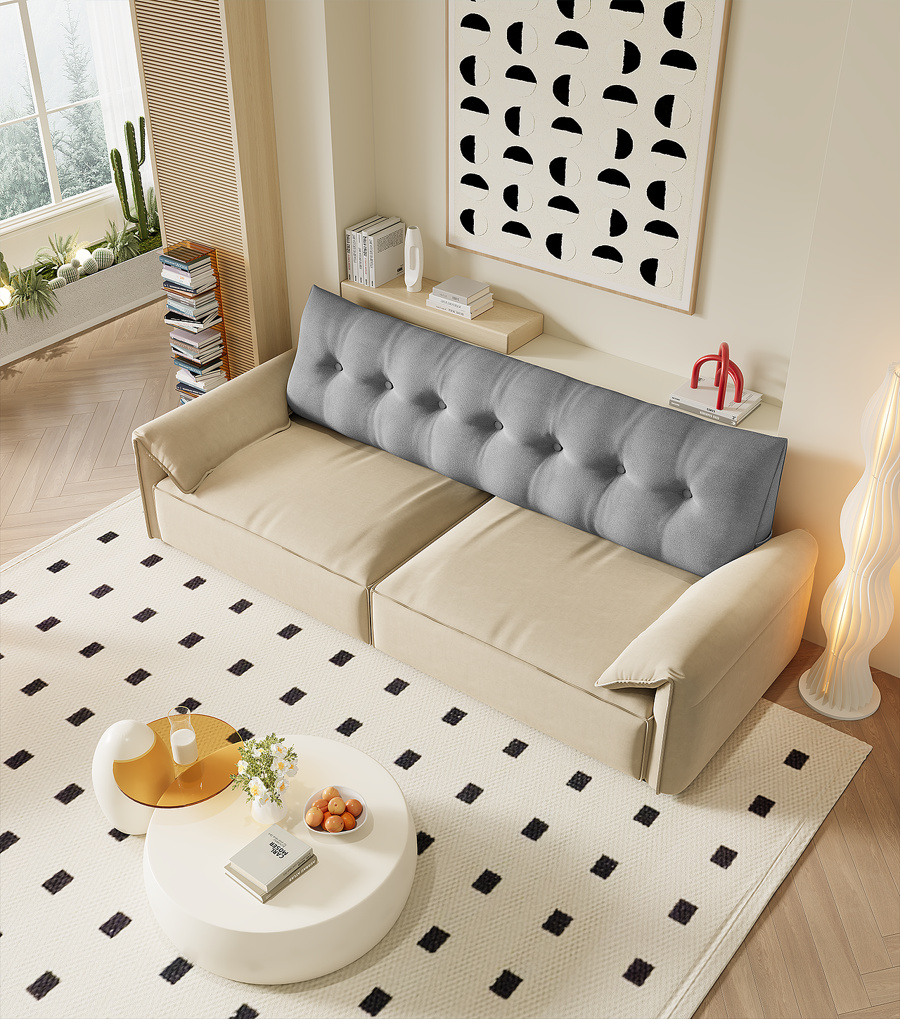 沙发靠垫软包效果图