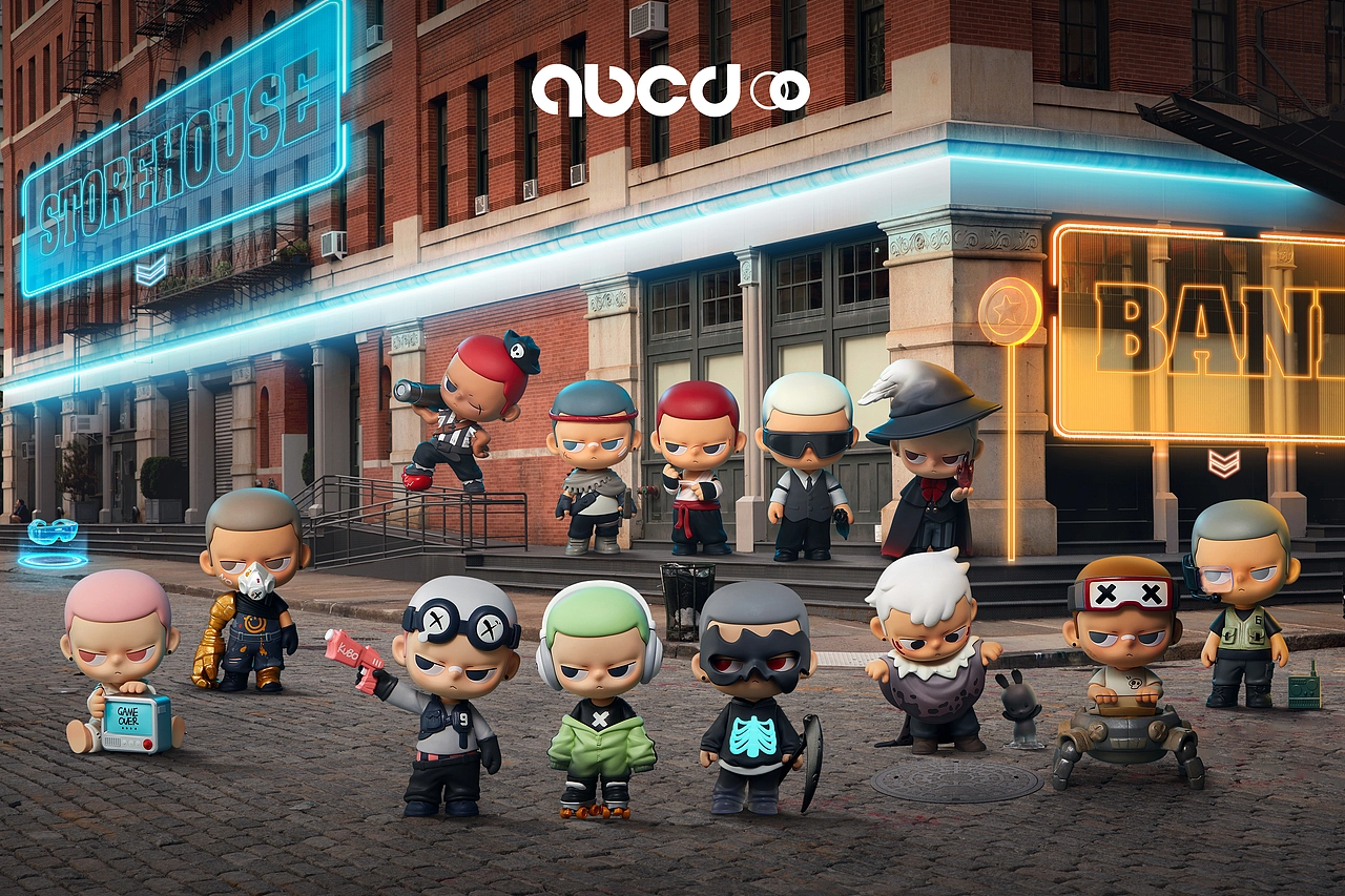 泡泡玛特拍摄｜KUBOX甲乙丙丁