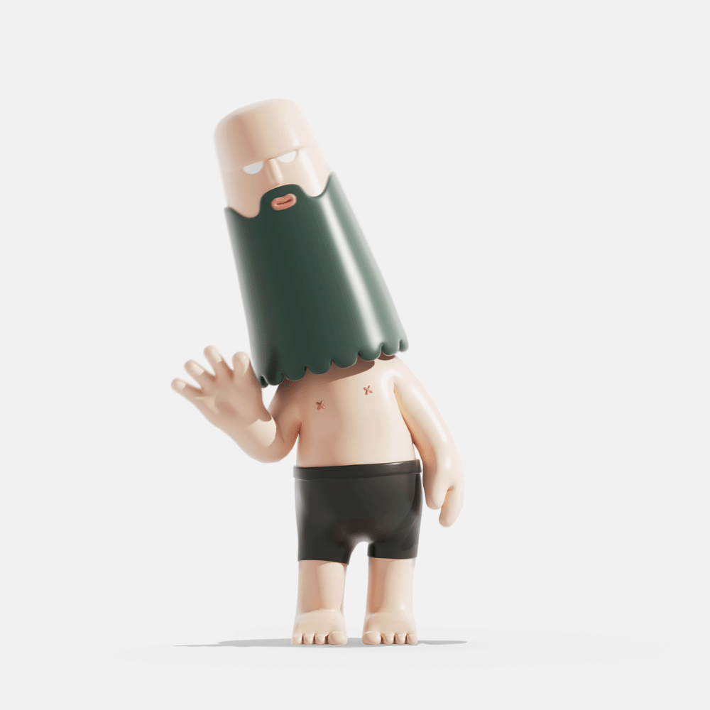 YOYOGUYS_HELLO LUCK_三维动态表情包(图ZMzI4MzI4ODQ4) - 人物/生物 - 站酷设计师BG_DESIGN原创素材 - 站酷ZCOOL